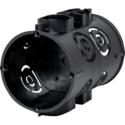 F-Tronic 7310155 Electrical Junction Box - Black - 100mm Deep - Fits UP Box F-Tronic 7310155 Electrical Junction Box - Black - 100mm Deep - Fits UP Box
