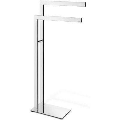ZACK Linea Gepolijst Stalen Handdoekhouder - Vrijstaand Badkameraccessoire ZACK Linea Gepolijst Stalen Handdoekhouder - Vrijstaand Badkameraccessoire