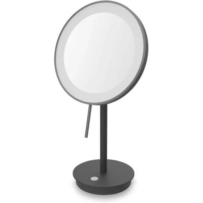 Espejo de Maquillaje LED Negro Zack Alona - Redondo, 34x37cm - Belleza y Cuidado Espejo de Maquillaje LED Negro Zack Alona - Redondo, 34x37cm - Belleza y Cuidado