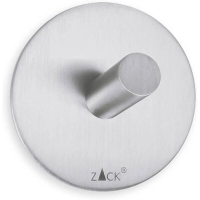 ZACK Duplo ronde zilveren handdoekhaak - handdoekhaken ZACK Duplo ronde zilveren handdoekhaak - handdoekhaken