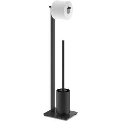 Set de perie WC Carvo - Oțel inoxidabil negru Set de perie WC Carvo - Oțel inoxidabil negru