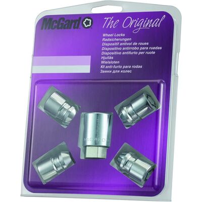 Zestaw nakrętek antykradzieżowych M12x1.5 - Stożkowe - 37mm Zestaw nakrętek antykradzieżowych M12x1.5 - Stożkowe - 37mm