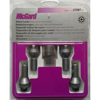 McGard 27207SU Zabezpieczające nakrętki na koła, M12, Chrom McGard 27207SU Zabezpieczające nakrętki na koła, M12, Chrom