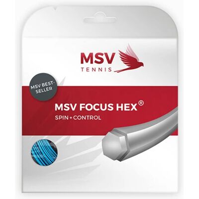 MSV Focus Hex 12 M Tennis String - Tennis String MSV Focus Hex 12 M Tennis String - Tennis String