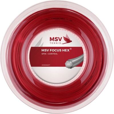MSV Focus-HEX Rote Tennissaiten - Tennissaiten MSV Focus-HEX Rote Tennissaiten - Tennissaiten