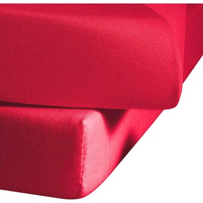 FLEURESSE Ines Lila Jersey Spannbettlaken - Bettlaken FLEURESSE Ines Lila Jersey Spannbettlaken - Bettlaken