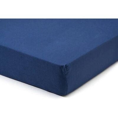 Fleuresse - Ines - dunkelblau - 150x200 - Spannbettlaken Fleuresse - Ines - dunkelblau - 150x200 - Spannbettlaken