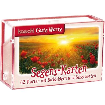 Kawohl Verlag Segenskarten - 62 Bunte Bibelverskarten Kawohl Verlag Segenskarten - 62 Bunte Bibelverskarten