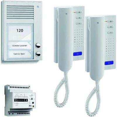 TechniSat Sonnette + Interphone - Système audio et vidéo double TechniSat Sonnette + Interphone - Système audio et vidéo double