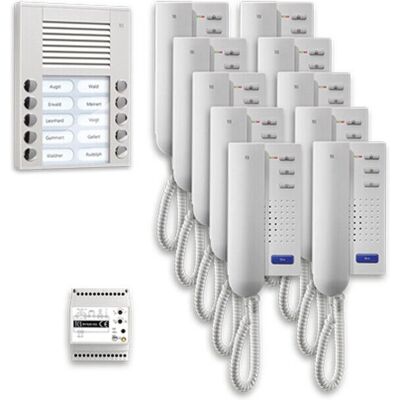 TCS PPA10-EN/02 - Audio Außenstation Pack - 10 Stationen TCS PPA10-EN/02 - Audio Außenstation Pack - 10 Stationen