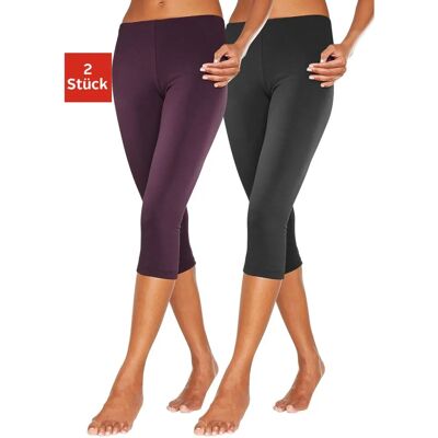 Vivance 56/58 Lila Baumwolle-Polyester Leggings - Leggings Vivance 56/58 Lila Baumwolle-Polyester Leggings - Leggings