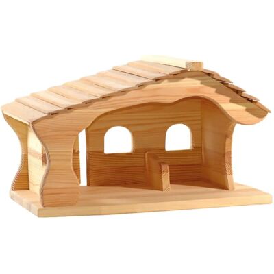 Ostheimer Weihnachtskrippe - Massivholz Ostheimer Weihnachtskrippe - Massivholz