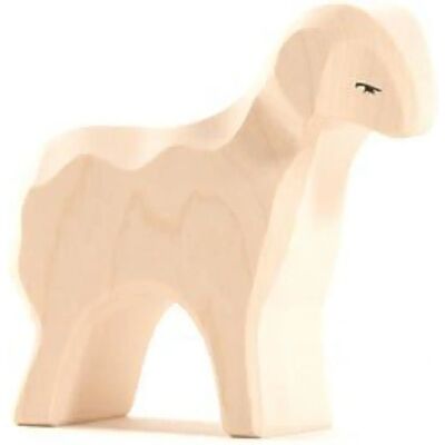 OSTHEIMER - Schaf - 8cm - Bucheholz - Holzfigur OSTHEIMER - Schaf - 8cm - Bucheholz - Holzfigur