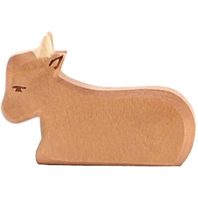 Ostheimer - Ochse (liegend) 7 cm - Krippenfigur Ostheimer - Ochse (liegend) 7 cm - Krippenfigur