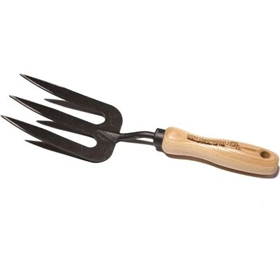 Krumpholz - ręczna łopatka 3-zębna - rączka z jesionu - 14 cm - narzędzie ręczne Krumpholz - ręczna łopatka 3-zębna - rączka z jesionu - 14 cm - narzędzie ręczne