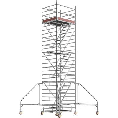 Layher Universelles mobiles Gerüst - 1,80x1,50m Plattform - 7,43m Höhe Layher Universelles mobiles Gerüst - 1,80x1,50m Plattform - 7,43m Höhe