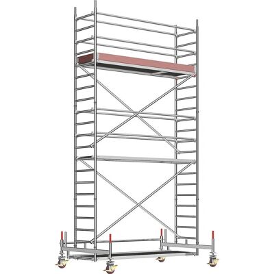 Layher Universelles Bewegliches Gerüst - 5,58m - Aluminium - Standard Layher Universelles Bewegliches Gerüst - 5,58m - Aluminium - Standard