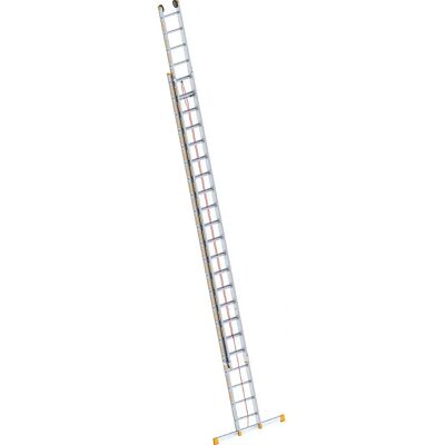 Escalera extensible de aluminio Layher 2x22 peldaños - Escalera Escalera extensible de aluminio Layher 2x22 peldaños - Escalera