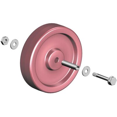 Layher - 1267.200 - PA-roue - Ø200mm - Roue - Publicité Layher - 1267.200 - PA-roue - Ø200mm - Roue - Publicité