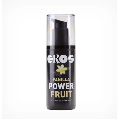Eros Vanille Power Fruit Gleitmittel - Wasser- und Silikonbasis, Vanillegeschmack, 125ml Eros Vanille Power Fruit Gleitmittel - Wasser- und Silikonbasis, Vanillegeschmack, 125ml