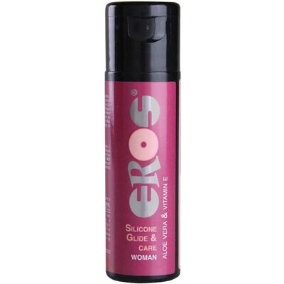 Eros Silicone Glide & Care - Dlouhotrvající, Citlivá pokožka, 30ml Eros Silicone Glide & Care - Dlouhotrvající, Citlivá pokožka, 30ml