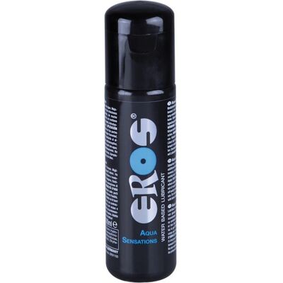 Lubrificante Eros Aqua Sensations - A base d'acqua, Duraturo, Compatibile con i preservativi Lubrificante Eros Aqua Sensations - A base d'acqua, Duraturo, Compatibile con i preservativi