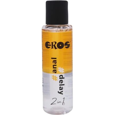 Eros 2in1 Anal Delay Gleitgel - Wasserbasis, 100ml Eros 2in1 Anal Delay Gleitgel - Wasserbasis, 100ml