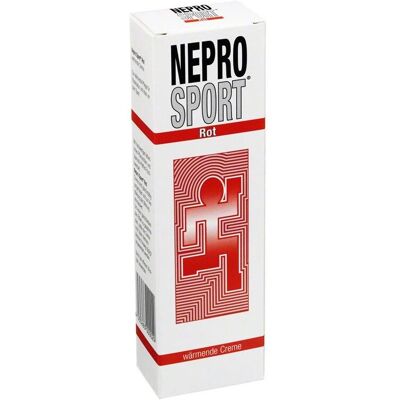 NESTMANN Neprosport Creme rot - Muskelwärmende Creme für Sport NESTMANN Neprosport Creme rot - Muskelwärmende Creme für Sport