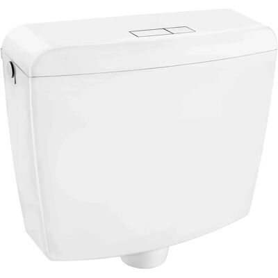 CORNAT PONTOS Spülkasten - Weiß, 45,5cm, 15cm, Kunststoff, Vollisoliert CORNAT PONTOS Spülkasten - Weiß, 45,5cm, 15cm, Kunststoff, Vollisoliert