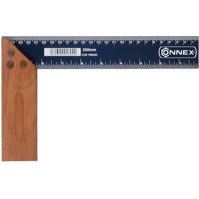 CONNEX 90° Schreinerwinkel - Holz & Stahl - 300 mm CONNEX 90° Schreinerwinkel - Holz & Stahl - 300 mm
