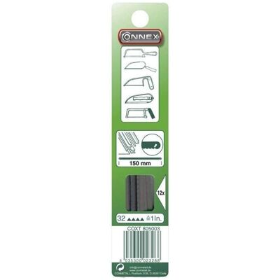 Lames de scie pour métal Connex COXT805003 - 12 pièces Lames de scie pour métal Connex COXT805003 - 12 pièces