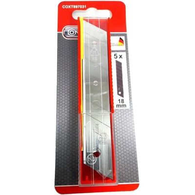 MASIDEF COXT897031 - Lame larghe da spezzare - 5 pezzi MASIDEF COXT897031 - Lame larghe da spezzare - 5 pezzi