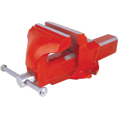 CONNEX 125mm Imadło - Żeliwo, Czerwony-Srebrny, Z Twardym Koniem CONNEX 125mm Imadło - Żeliwo, Czerwony-Srebrny, Z Twardym Koniem