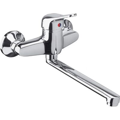CORNAT PUNTO - Wandbatterie aus Messing, Chrom CORNAT PUNTO - Wandbatterie aus Messing, Chrom