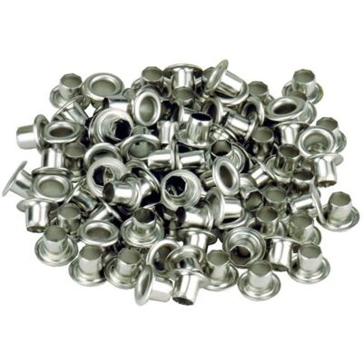 Occhielli Max-Power 5,5mm Nichelati - 100 pz Occhielli Max-Power 5,5mm Nichelati - 100 pz