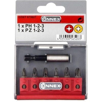 ORECA Set di 6 inserti magnetici - Inserti per cacciaviti ORECA Set di 6 inserti magnetici - Inserti per cacciaviti