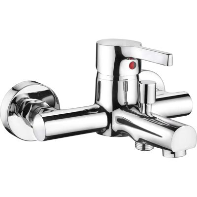 CORNAT Skagen Rubinetto per Bagno - Corpo in ottone, finitura cromata, uscita 1/2 pollice - Bagno e Doccia CORNAT Skagen Rubinetto per Bagno - Corpo in ottone, finitura cromata, uscita 1/2 pollice - Bagno e Doccia