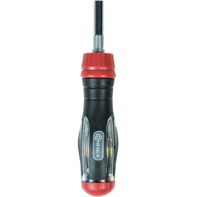 Connex Telescopic Ratchet Screwdriver - Reversible & Ergonomic Connex Telescopic Ratchet Screwdriver - Reversible & Ergonomic