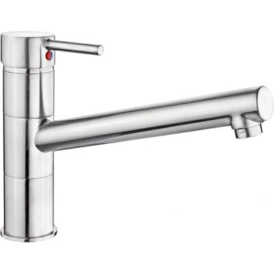 CORNAT Zelina High-Pressure Kitchen Tap - Stainless Steel Look - 360° CORNAT Zelina High-Pressure Kitchen Tap - Stainless Steel Look - 360°