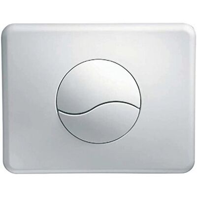 Conmetall VWCVO402 White Toilet Flush Plate - Toilet Flush Plate Conmetall VWCVO402 White Toilet Flush Plate - Toilet Flush Plate
