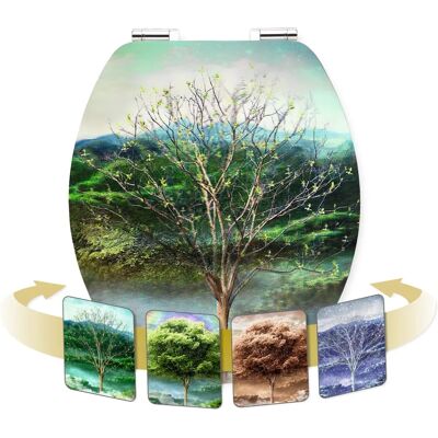 CORNAT 4 Seasons Bunter 3D WC-Sitz - WC Sitz CORNAT 4 Seasons Bunter 3D WC-Sitz - WC Sitz