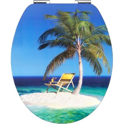 CORNAT Art of Acryl Bunt Oval WC-Sitz - WC-Sitz CORNAT Art of Acryl Bunt Oval WC-Sitz - WC-Sitz
