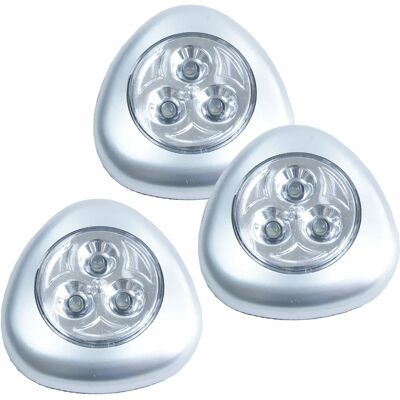 CFADDA Luzes LED adesivas - IP44, 3 pcs. CFADDA Luzes LED adesivas - IP44, 3 pcs.