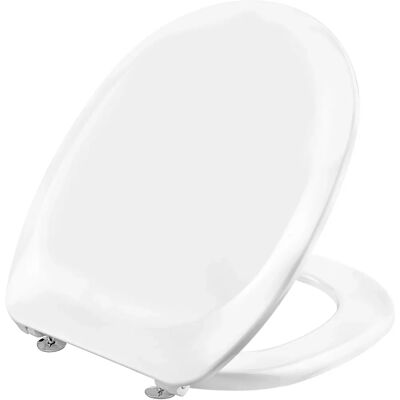 CORNAT Camero - Kształt D, 39,5x49cm, biały - Siedzisko WC CORNAT Camero - Kształt D, 39,5x49cm, biały - Siedzisko WC