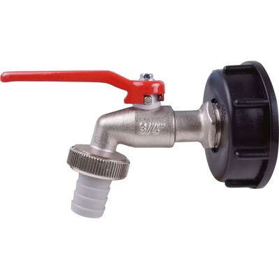 CORNAT IBC 3/4" Messing Afvoerhahn met Adapter - Producttype CORNAT IBC 3/4" Messing Afvoerhahn met Adapter - Producttype