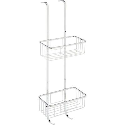 CORNAT Stainless Steel Shower Caddy - Framed & Frameless - Shower Wall Accessory CORNAT Stainless Steel Shower Caddy - Framed & Frameless - Shower Wall Accessory