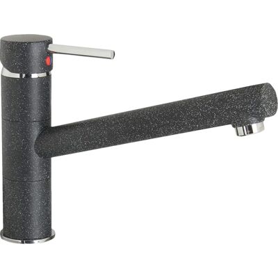 CORNAT Zelina Kitchen Faucet - Black Granite - Single Lever - High-Quality Brass CORNAT Zelina Kitchen Faucet - Black Granite - Single Lever - High-Quality Brass