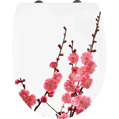 Cornat - Asiento de inodoro Flor de Cerezo - Cierre suave - Blanco Cornat - Asiento de inodoro Flor de Cerezo - Cierre suave - Blanco