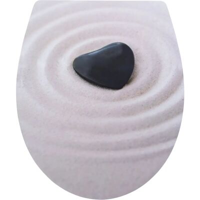 CORNAT Zand Hart Toiletzitting - Relief-Motiv WC-zitting CORNAT Zand Hart Toiletzitting - Relief-Motiv WC-zitting