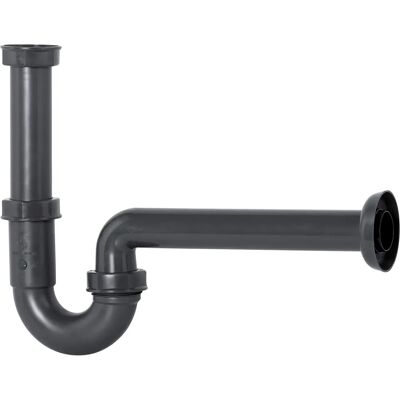CORNAT T317406R - Kunststof sifon voor toiletten - Grijs CORNAT T317406R - Kunststof sifon voor toiletten - Grijs